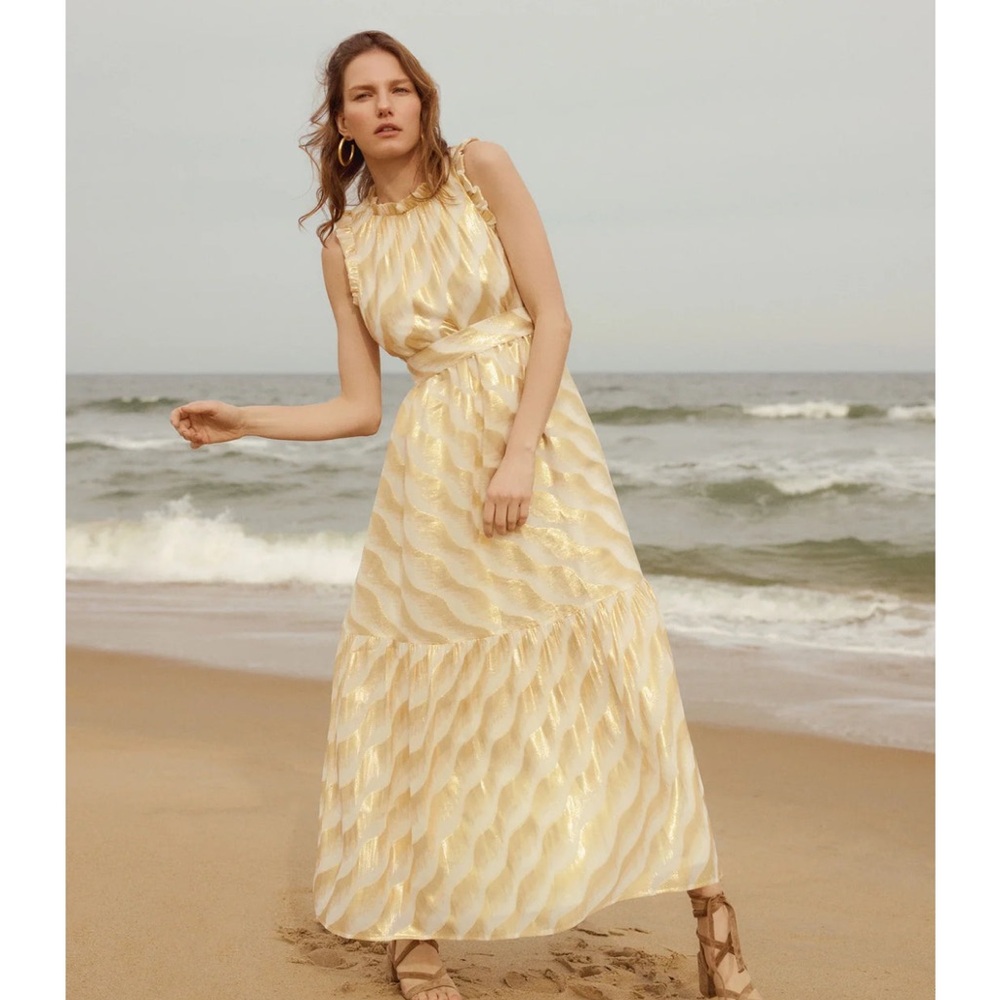 Marie Oliver Alice Dress - Golden Wave, NWT